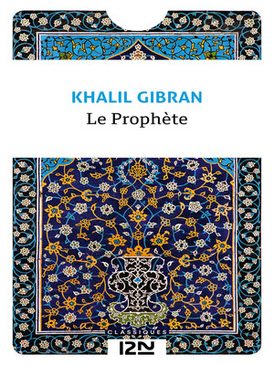 cover image of Le prophète
